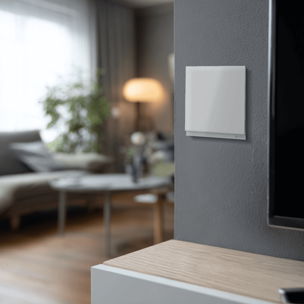 ชุดสวิตซ์สองทาง 2 ช่อง GONEO รุ่น PIANO OPUS ONE G67-K212-DWH สีขาว